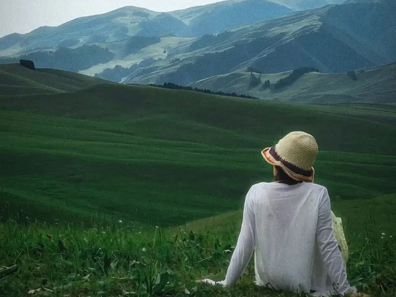 Ili Wolf Valley scenery travel photo in Xinjiang