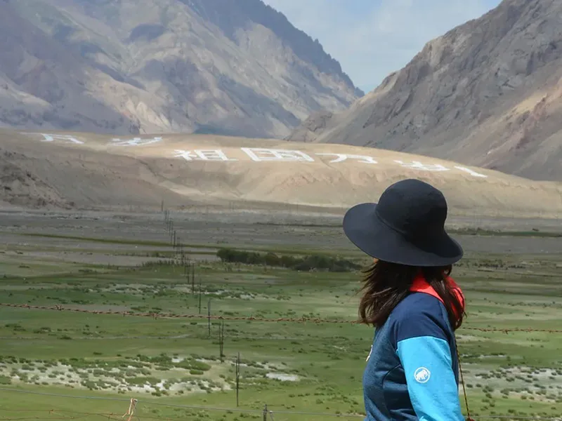 Wahan Corridor travel scenery in Xinjiang
