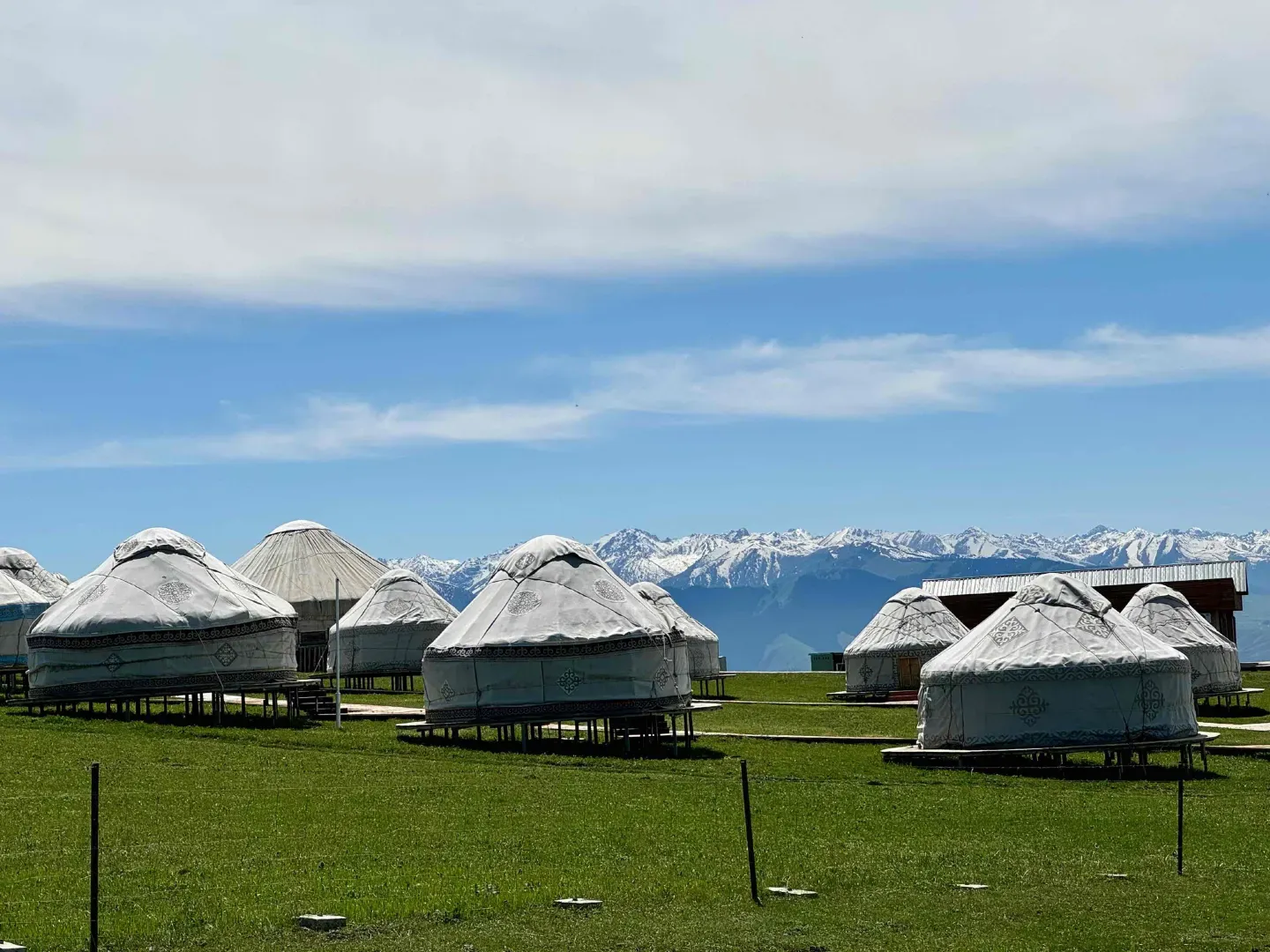 Kalajun Grassland Prairie Nomadic Yurt Camp, Xinjiang