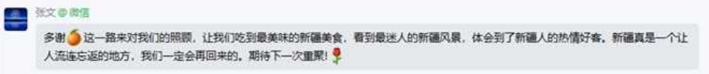 Original guest message screenshot excerpt — 张文